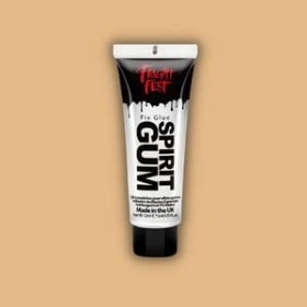 Fright Fest Mastix Spirit Gum Colle de 12 ml pour Prothèses de Qualité Cosmétique, Pierres Précieuses, Paillettes pour Tatoua