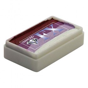 Diamond FX Split Cake - Purple Rose RS30-61, gâteaux arc-en-ciel de qualité professionnelle, peinture faciale activée à leau