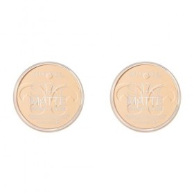 Rimmel - Poudre Compact Stay Matte - Anti-Brillance - Fini Mat et Naturel - 001 Transparent - 14gr Lot de 2 