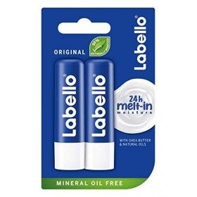 Labello Classic Care Lip Balm 2x 0.18 oz - 5g - Pack of two by Labello