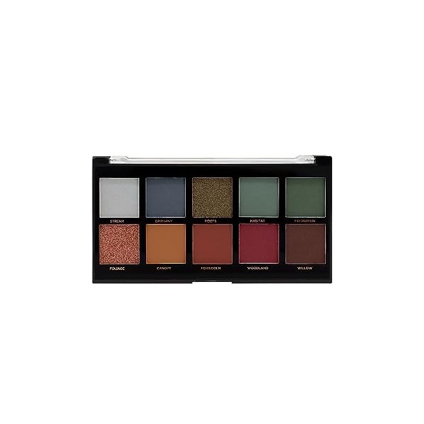 Profusion Cosmetics Meadow Palette de fards à paupières 10 ombres