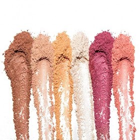 Erinde 6 couleurs Butterfly Palette de fard à paupières, Palette de maquillage Ultra Shimmer Matte, hautement pigmentée, das