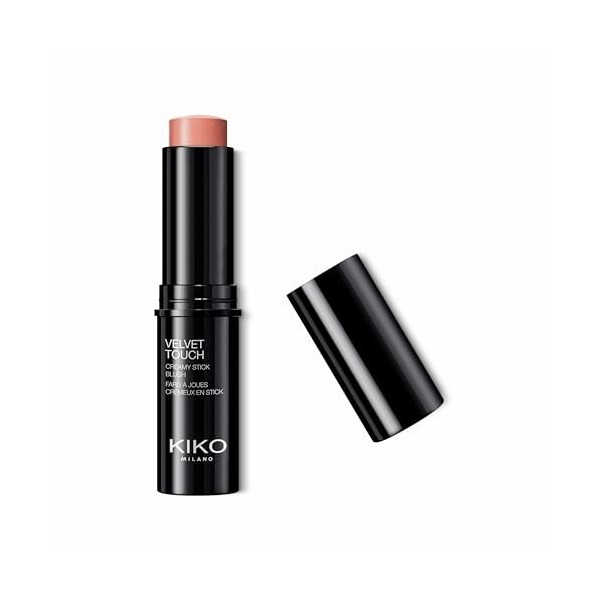 KIKO Milano Velvet Touch Creamy Stick Blush 01 | Fard À Joues En Stick : Texture Onctueuse Et Fini Lumineux