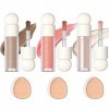 3 pcs Liquid Blush for Cheeks Soft Cream Blush Face Makeup Liquid Highlighter Contouring Stick Contouring Creme Highlighter &