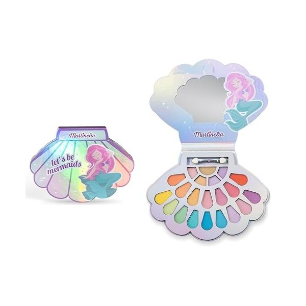 MARTINELIA - Palette de fard à paupière coquillage Mermaid pour enfant