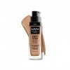 NYX Professional Makeup Fond de Teint Liquide Couvrant Tenue 24h Cant Stop Wont Stop, Waterproof, Fini Mat, Teinte : Neutra