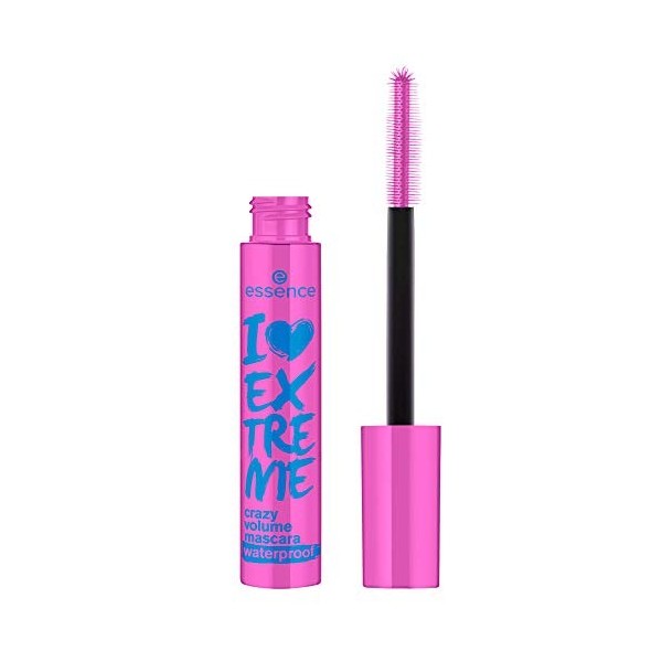 ESSENCE MÁSCARA VOLUMINIZADORA I LOVE EXTREME VOLUME WATERPROOF 12 ML