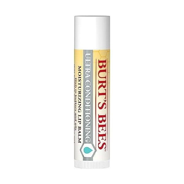 Burts Bees Ultra Conditioning Lip Balm Twin Pack pour unisexe 2 x 0,15 oz baume à lèvres