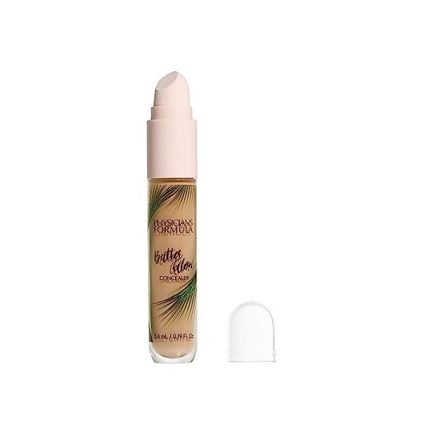 Physicians Formula Butter Glow, Anticernes Liquide Polyvalent pour Illuminer, Mettre en Valeur et Dissimuler les Imperfection