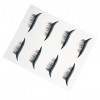 Angoily 4 Paires De Faux Cils Autocollant De Maquillage Pour Les Yeux Fard À Paupières Scintillant Autocollants De Cils Pour 