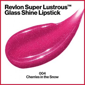 Revlon, Super Lustrous Glass Shine, RougeàLèvres Haute Brillance, Formule Crémeuse et Hydratante, Infusée en Acide Hyaluroniq