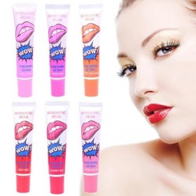 VYZUTR 6 Pièces Teinture à Lèvres Rouge à Lèvres Teinte Rouge à Lèvres Rouges à Lèvres Longue Durée Ensemble de Brillant à Lè