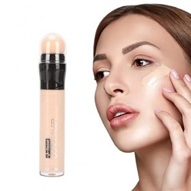 Stylo Anti-cernes de Maquillage, Stylo Anti-cernes de Maquillage de 6 Ml, Texture Douce et Imperméable, Bâton Anti-cernes pou