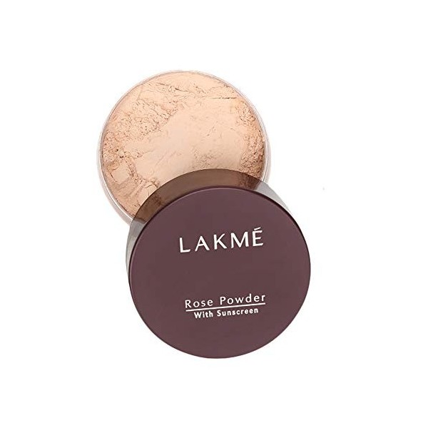 Lakme Rose Face Powder, Soft Pink, 40g