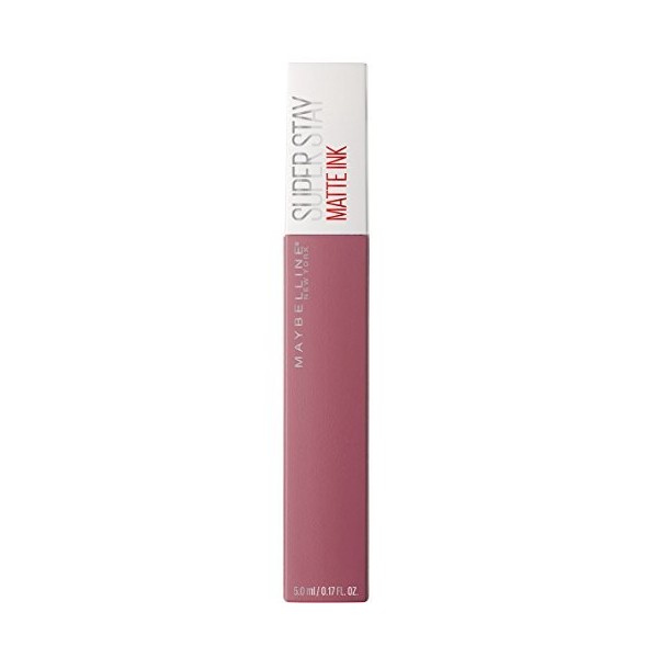 Maybelline New York Matte Lipstick SuperStay Matte Ink, Teinte à Lèvres Longue Durée, Sans Transfert, Lover 15 , 5ml