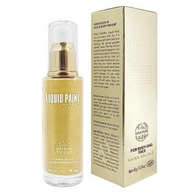 Visage Corps Peinture Paillettes Or Peinture Pour Le Visage Huile Crémeuse Peinture Corporelle Haute Pigment Résistant À La S