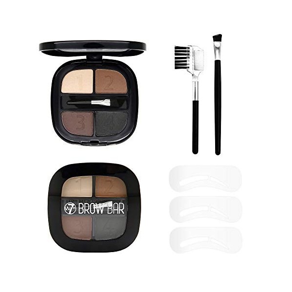 w7 Eye Brow Bar Kit Maquillage Sourcils