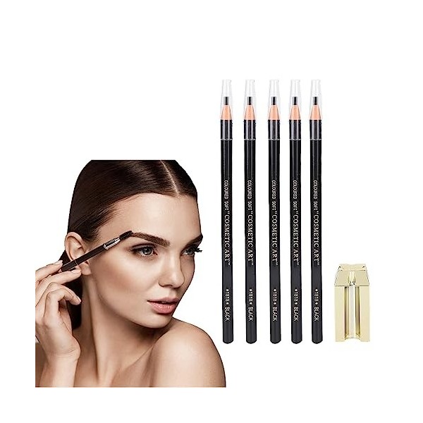 4 en 1 Duckbill Eyebrow Pencil Sharpener Ensemble de Crayons à Sourcils Maquillage des Sourcils Outils de Mise en Forme Cosmé