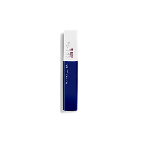 Maybelline New-York – Rouge à Lèvres Mat Liquide – Longue Tenue – Superstay Matte Ink – Teinte : Explorer 105 , 5 ml