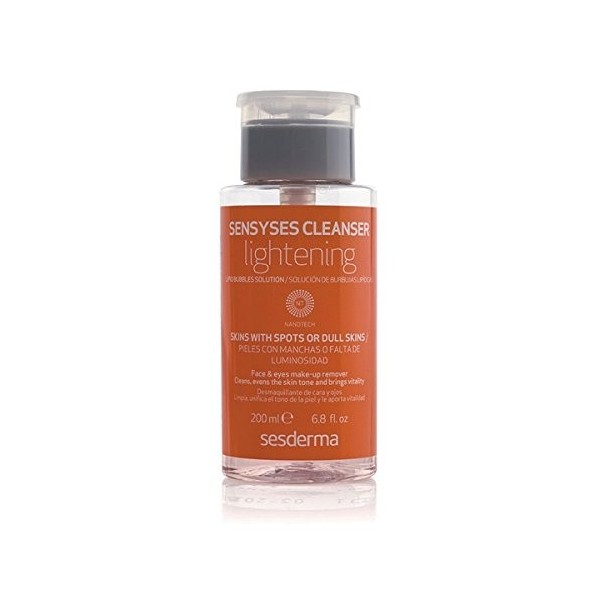 Sesderma | Sensyses Lightening Cleanser Nettoyant Démaquillant | Nettoie le maquillage | Répare votre peau tout en lui redonn