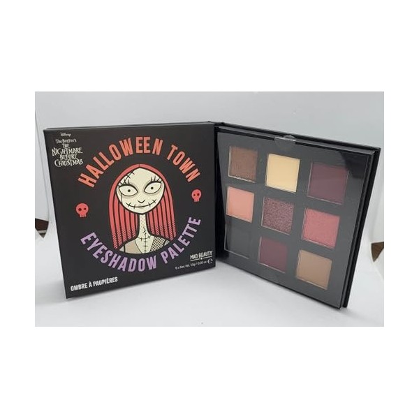 MAD BEAUTY. Palette Dombres Sally Nightmare Before Christmas - Eye shadows Palette Sally