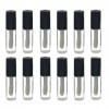 VASANA Lot de 12 flacons vides de 3 ml pour gloss à lèvres - Mini flacons rechargeables pour gloss à lèvres - Avec pinceau à 