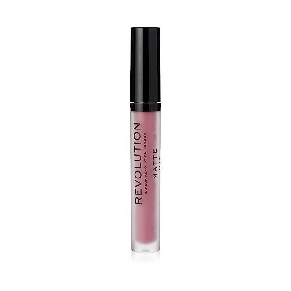 Makeup Revolution, Matte Lip, Brillant à Lèvres, Excess 138, 3ml