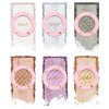 Pure Vie Fard a Paupiere Paillette Maquillage pour les yeux, 6 Colors Glitter Eyeshadow Brillant Maquillage Fard a Paupiere p