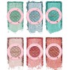 Pure Vie Fard a Paupiere Paillette Maquillage pour les yeux, 6 Colors Glitter Eyeshadow Brillant Maquillage Fard a Paupiere p