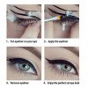 XiZiMi outils de beauté Maquillage fumé beauté yeux de chat 6 en 1 peinture carte de beauté eye-liner outils de maquillage po