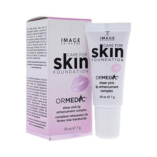 Image Ormedic Sheer Pink Lip Enhancement Complex For Unisex 0.25 oz Lip Treatment