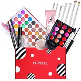 Yusheng Maquillage démarrage 15 pièces Coffret Cadeau Saint Valentin Beauty Box Kit Calendrier lAv-ent Adolescents