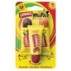 Carmex Lot de 3 mini baumes à lèvres SPF 15 cerise, fraise et ananas - 5 g