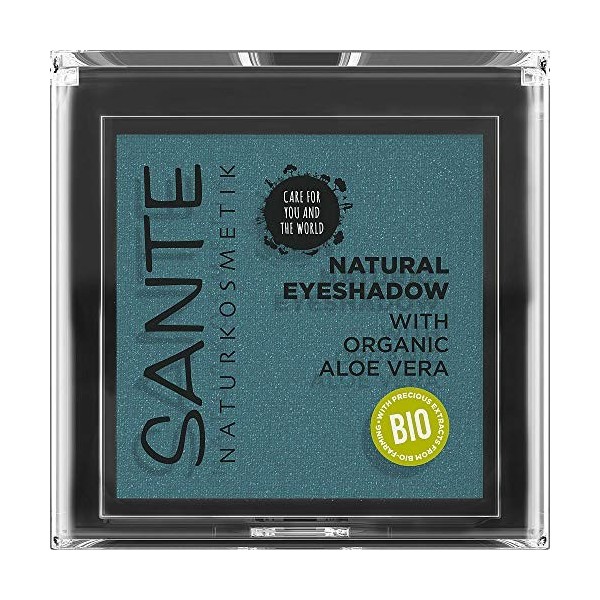 Sante Naturkosmetik Natural Eyeshadow 01 Pearly Opale Fard à paupières Mat Nuance de couleur Extraits bio végétaliens 1,8 g