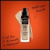 NYX Professional Makeup Fond de Teint Liquide Couvrant Tenue 24h Cant Stop Wont Stop, Waterproof, Fini Mat, Teinte : Nude