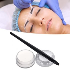 Kit de Cartographie des Sourcils, Pâte à Sourcils Blanche sans Danger pour les Lignes Claires, Texture Légère, Kit de Cartogr