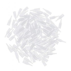 120PCS Capuchons pour Aiguilles de Tatouage, Tube Daiguille de Atouage Accessoire de Capuchon Daiguille Tatouage Semi-Perma