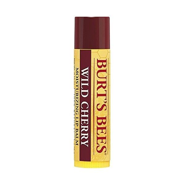 Burts Bees Baume à lèvres hydratante, Cerise sauvage 4,3 gram