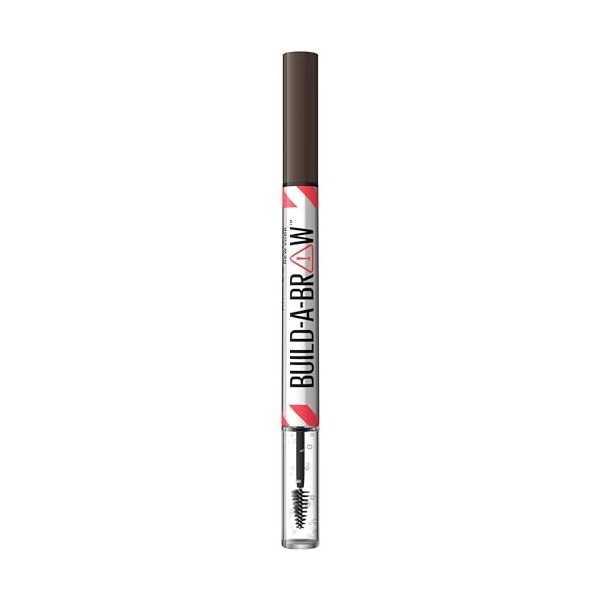 Maybelline New-York - Feutre & Gel à Sourcils 2-en-1 - Double Embout pour Combler, Dessiner et Fixer les Sourcils - Build a B