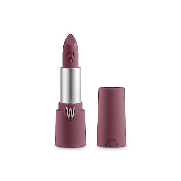 WYCON cosmetics MATT ICON SOFT MATT LIPSTICK - Rouge à lèvres mat finition velouté avec effet repulpant et lissant - 07 MAUVE