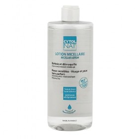 Cytolnat Lotion Micellaire - Nettoie, Démaquille et Apaise en Douceur - Peaux Sensibles et Fragilisées - Convient à toute la 