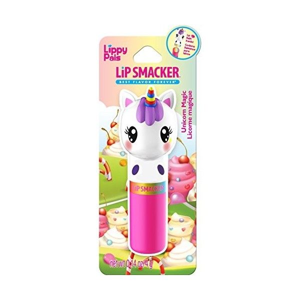 Lip Smacker - Baume à Lèvres - Parfum Fraise - Stick à lèvres - Cadeau Sucré pour vos Amis - 1 unité