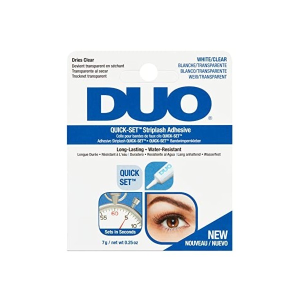 Ardell Duo Quick Set Striplash Adhésif Transparent 7 g