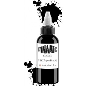 Black DLD Encre de tatouage de qualité supérieure - Encre noire super pure - Couleur et vive - Convient aux végétaliens - 30 