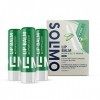 Marque Amazon - Solimo Baume à lèvres, Aloe Vera, 5.5ml, lot de 3