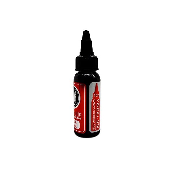 Viking-ink b & w goûter noir noir pour 30 ml de tatouage