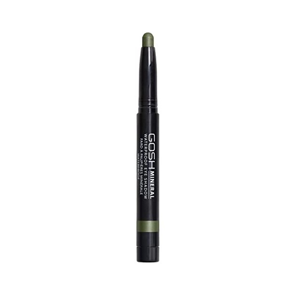 GOSH Mineral Waterproof Eye Shadow - Crayon à paupières rotatif avec texture crémeuse pour une application facile et des résu