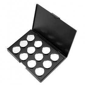 BIYM Maquillage casseroles Palette Aluminium Pigment Fard paupières Vide 12 grilles