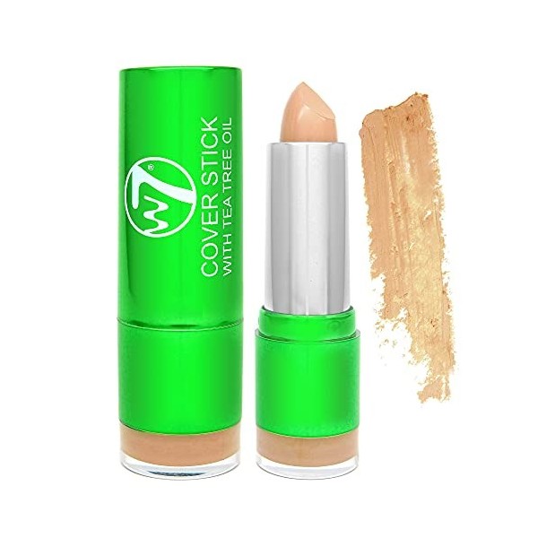 W7 Cover Stick with Tea Tree Oil Concealer - Light/Medium by W7