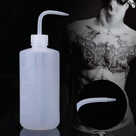2pcs Tattoo Squeeze Bottles, 500ml Tattoo Washing Bottle Diffuser Green Soap Supply Bottle Tattoo Tools For Nail Polishing, C
